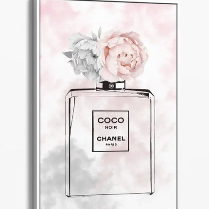 FASHION BRAND CHANEL PERFUME WITH FLOWERS