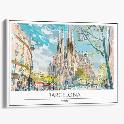 TRAVEL ART BARCELONA SPAIN