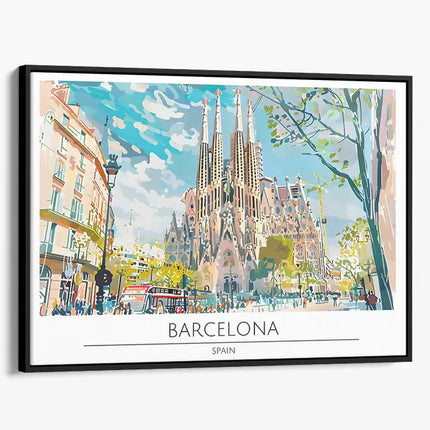 TRAVEL ART BARCELONA SPAIN