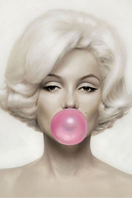 FASHION BRAND MARILYN MONOROE PINK BUBBLE