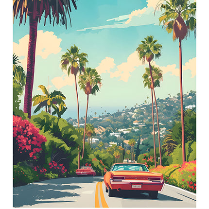 TRAVEL ART BEVERLY HILLS USA