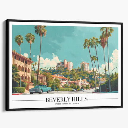 TRAVEL ART BEVERLY HILLS USA