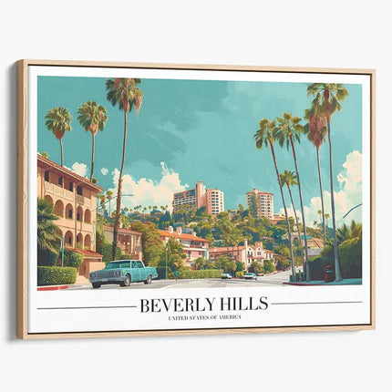 TRAVEL ART BEVERLY HILLS USA