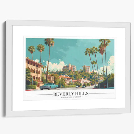 TRAVEL ART BEVERLY HILLS USA