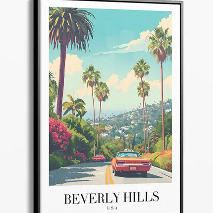 TRAVEL ART BEVERLY HILLS USA