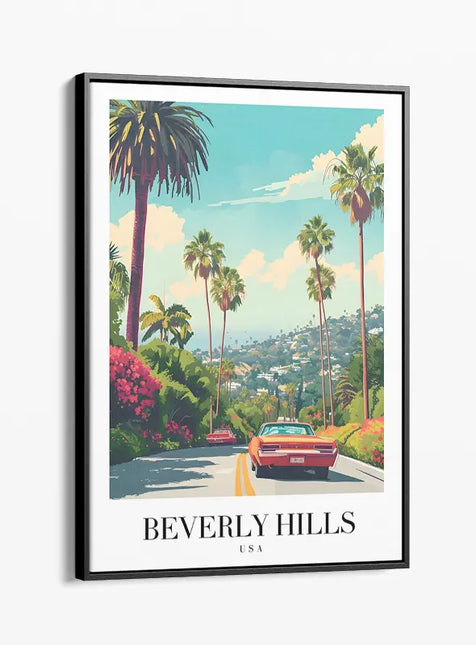 TRAVEL ART BEVERLY HILLS USA