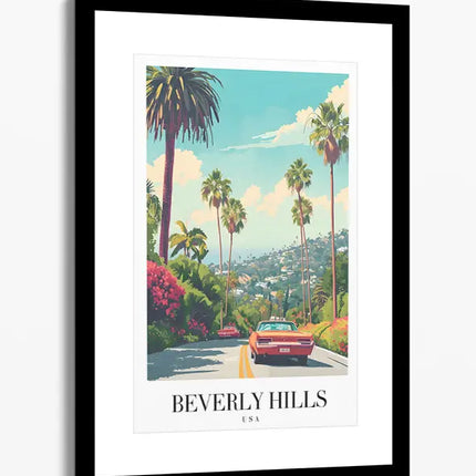 TRAVEL ART BEVERLY HILLS USA