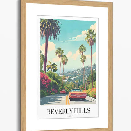 TRAVEL ART BEVERLY HILLS USA