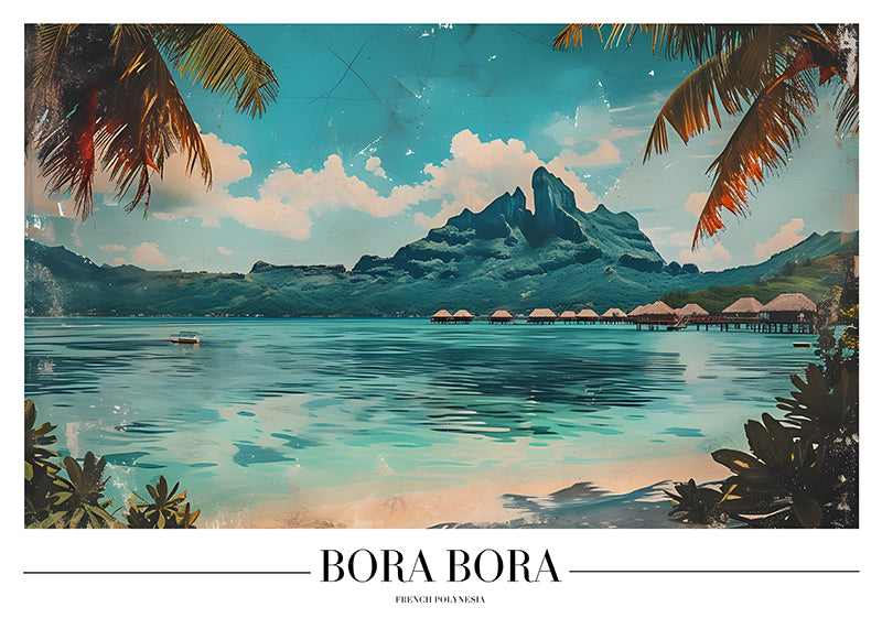 TRAVEL ART BORA BORA FRENCH POLYNESIA