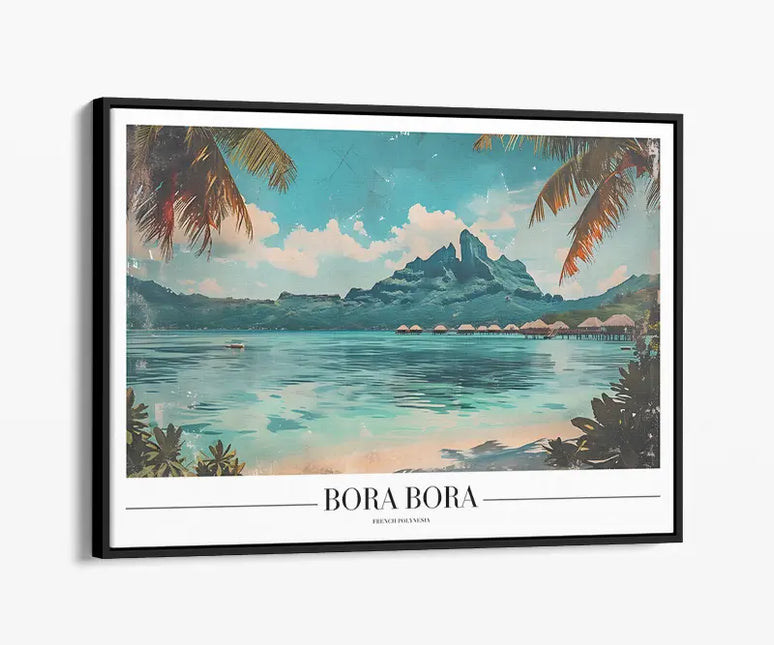 TRAVEL ART BORA BORA FRENCH POLYNESIA