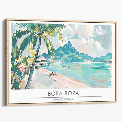 TRAVEL ART BORA BORA FRENCH POLYNESIA