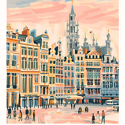 TRAVEL ART BRUSSELS BELGIUM