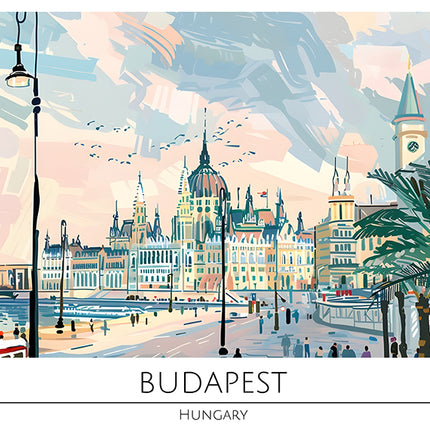 TRAVEL ART BUDAPEST HUNGARY