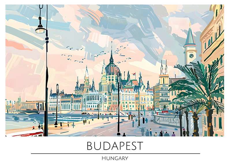 TRAVEL ART BUDAPEST HUNGARY