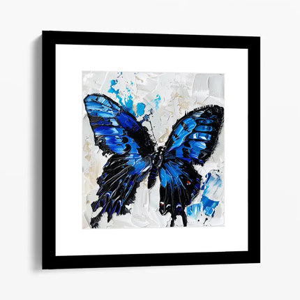 BUTTERFLY PALETTE KNIFE PAINTING CANVAS & ART PRINTS