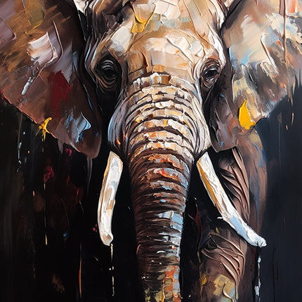 ANIMAL ART ELEPHANT