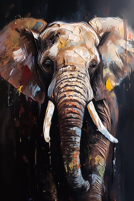 ANIMAL ART ELEPHANT