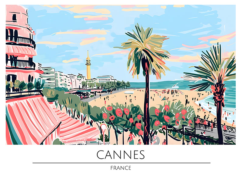 TRAVEL ART CANNES FRANCE