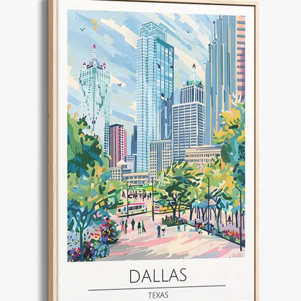 TRAVEL ART DALLAS TEXAS