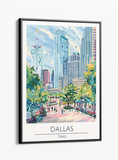 TRAVEL ART DALLAS TEXAS