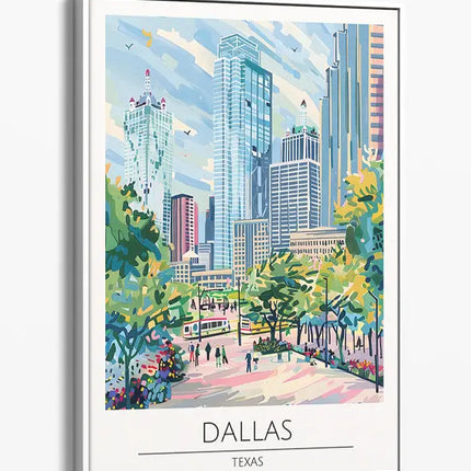 TRAVEL ART DALLAS TEXAS