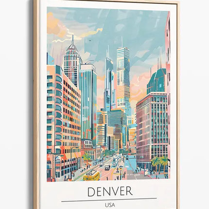 TRAVEL ART DENVER USA