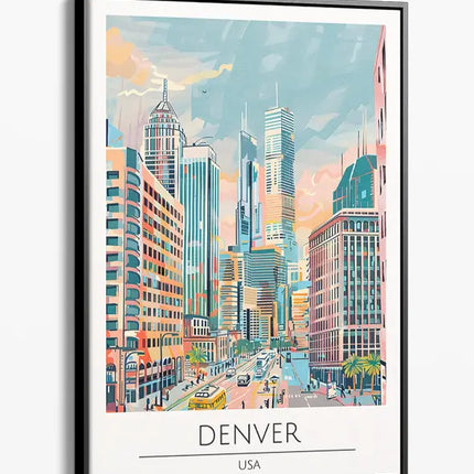 TRAVEL ART DENVER USA