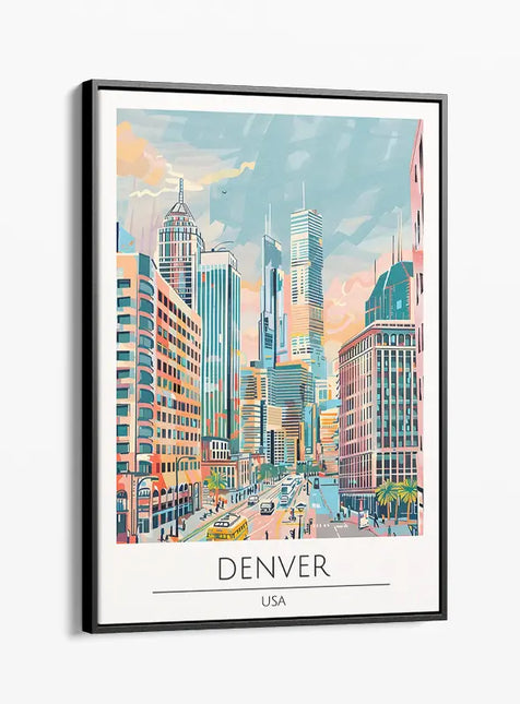 TRAVEL ART DENVER USA