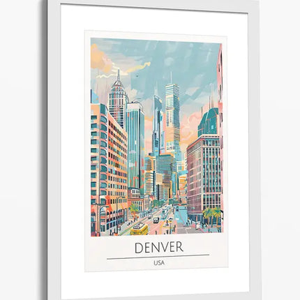 TRAVEL ART DENVER USA