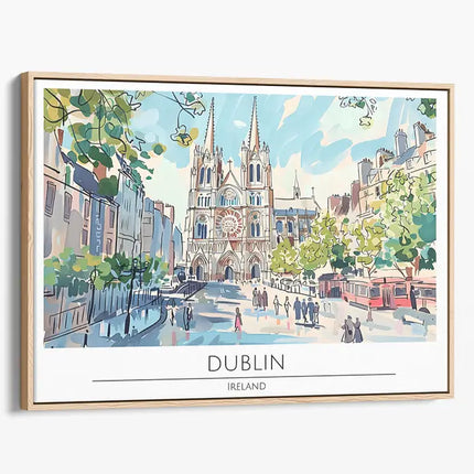 TRAVEL ART DUBLIN IRELAND