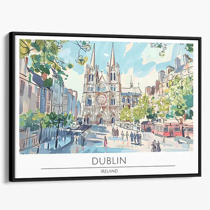 TRAVEL ART DUBLIN IRELAND