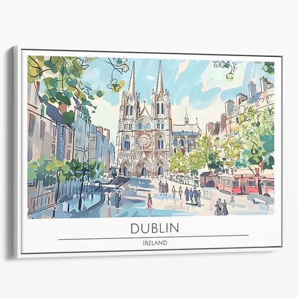 TRAVEL ART DUBLIN IRELAND