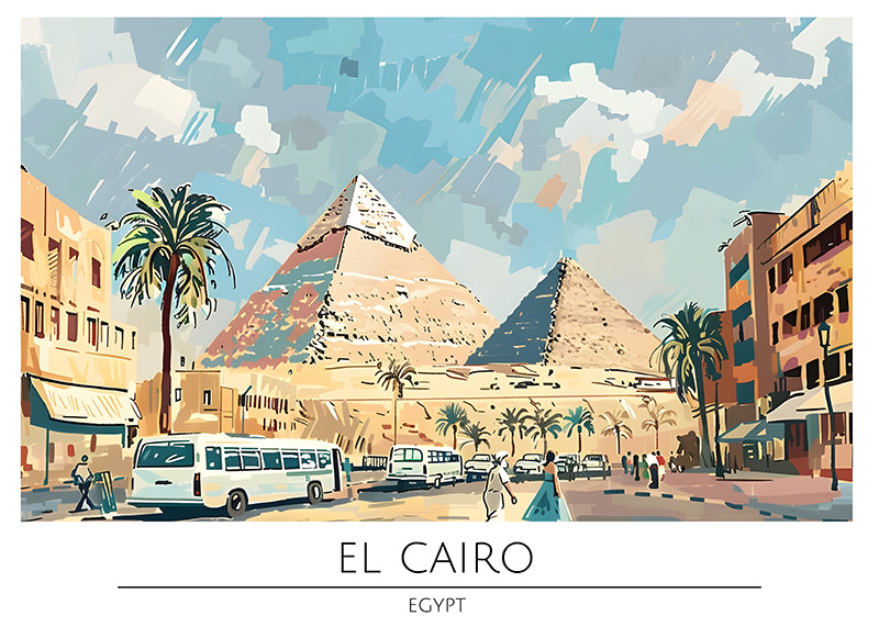 TRAVEL ART EL CAIRO EGYPT