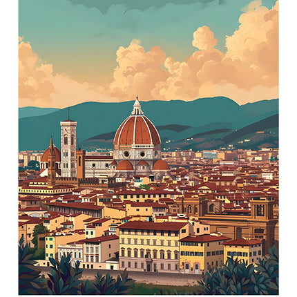 TRAVEL ART FLORENCE ITALY