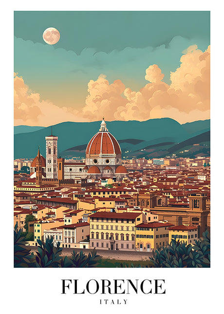 TRAVEL ART FLORENCE ITALY