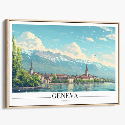 TRAVEL ART GENEVA SWITZELAND