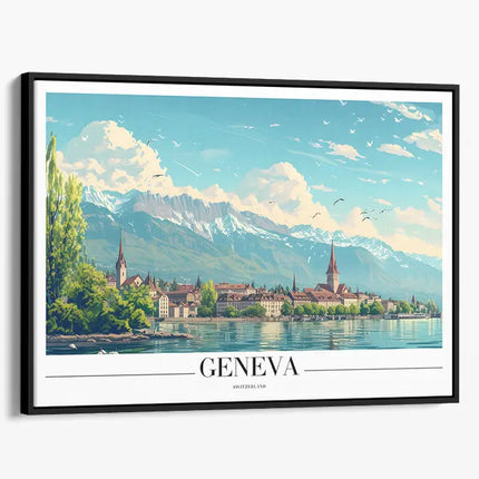 TRAVEL ART GENEVA SWITZELAND