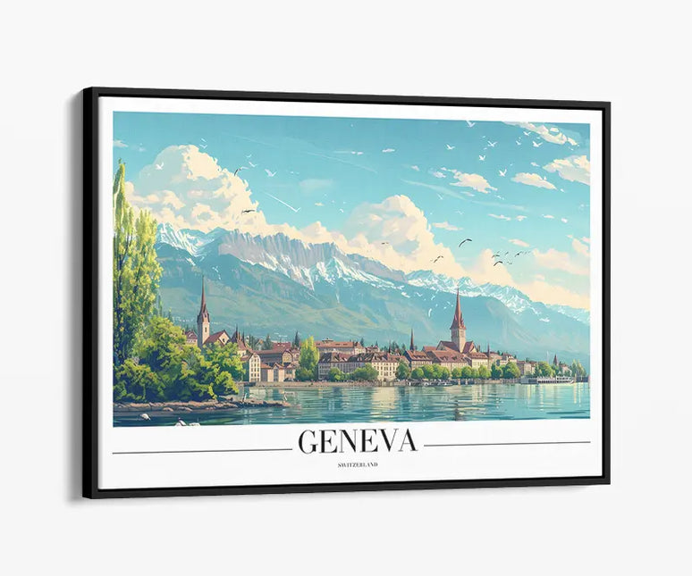 TRAVEL ART GENEVA SWITZELAND