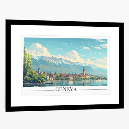 TRAVEL ART GENEVA SWITZELAND