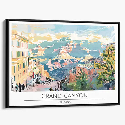 TRAVEL ART GRAND CANYON ARIZONA