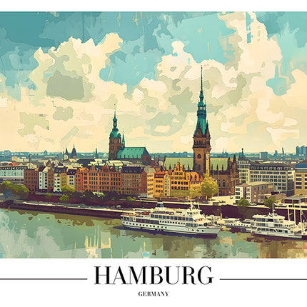 TRAVEL ART HAMBURG GERMANY