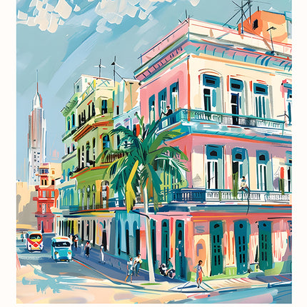 TRAVEL ART HAVANA CUBA