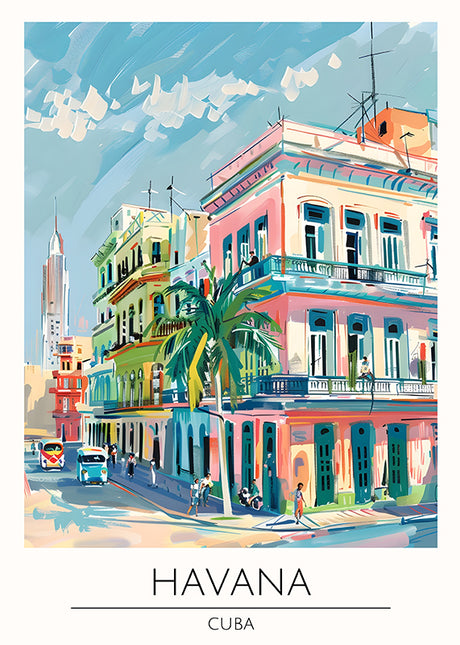 TRAVEL ART HAVANA CUBA