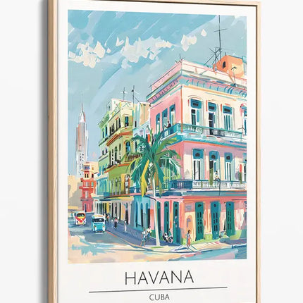 TRAVEL ART HAVANA CUBA