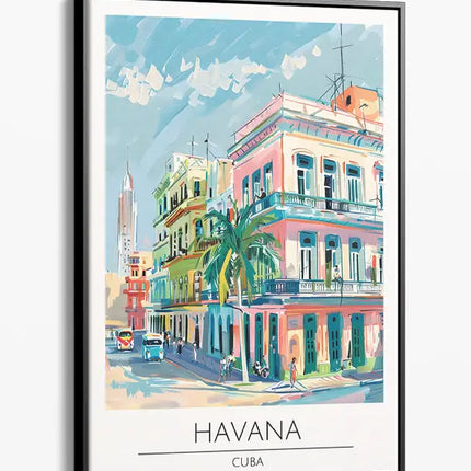 TRAVEL ART HAVANA CUBA