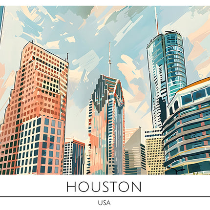 TRAVEL ART HOUSTON USA