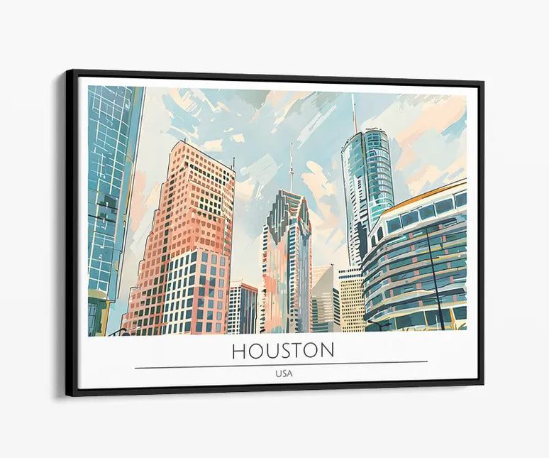 TRAVEL ART HOUSTON USA