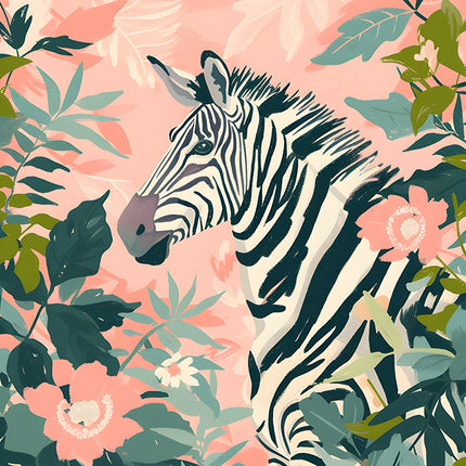 ANIMAL ART ZEBRA