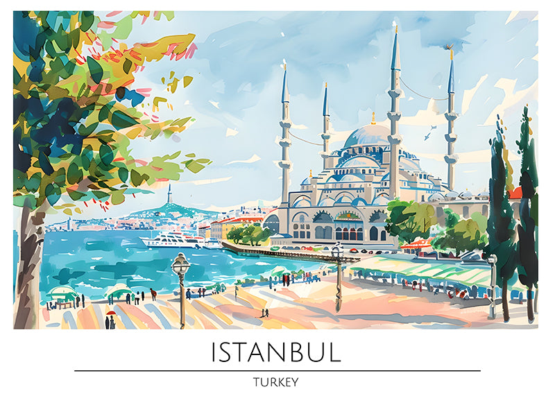 TRAVEL ART ISTANBUL TURKEY