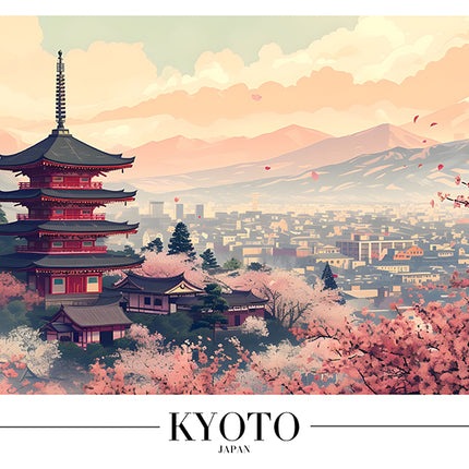 TRAVEL ART KYOTO JAPAN